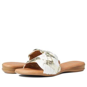 Andre Assous Nicki White/Metallic 6 M